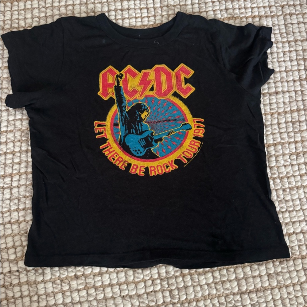 AC/DC Let There Be Rock Tour T-shirt